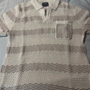 Abercrombie & Fitch Striped Polo Shirt